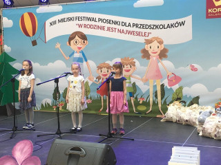 XIII Miejski Festiwal Piosenki dla Przedszkolaków