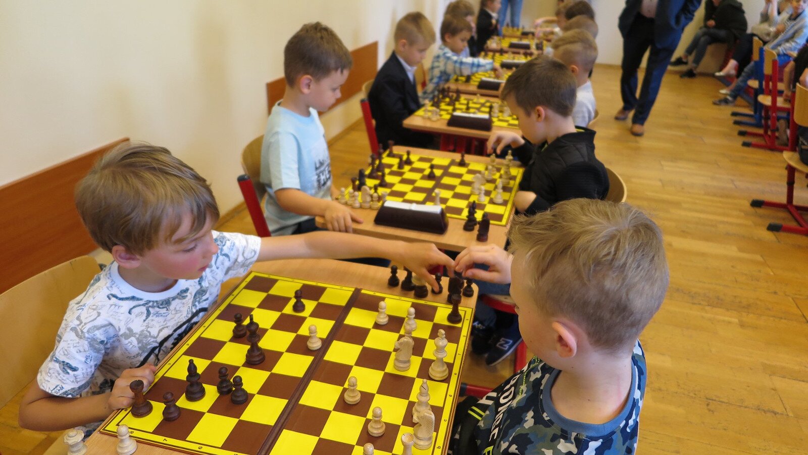 Szachy w Szkole Podstawowej im. Mikołaja Reja w Kielcach