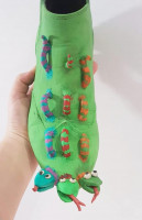 Buty - Eksperymenty na lekcjach plastyki