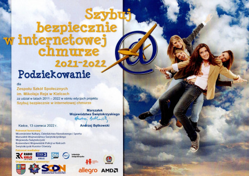 Podziękowanie 8 edycji