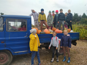 Klasa 3b odwiedziła Dyniową Planetę