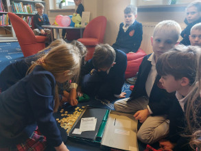klasa 2b odwiedziła Bibliotekę Wojewódzką w Kielcach