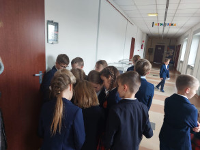 klasa 2b odwiedziła Bibliotekę Wojewódzką w Kielcach