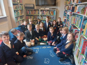 klasa 2b odwiedziła Bibliotekę Wojewódzką w Kielcach