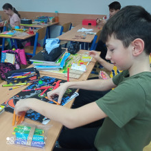 Magiczna lekcja języka polskiego w klasie 4a