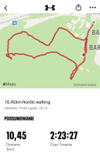 Nordic walking na 30 lecie Szkoły