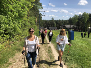 Nordic walking na 30 lecie Szkoły