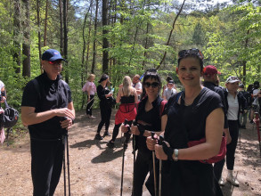 Nordic walking na 30 lecie Szkoły