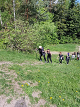 Nordic walking na 30 lecie Szkoły