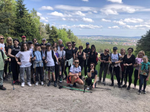 Nordic walking na 30 lecie Szkoły