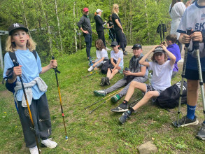 Nordic walking na 30 lecie Szkoły