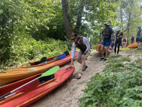 „30 km na 30 lecie” przepłynęliśmy kajakami