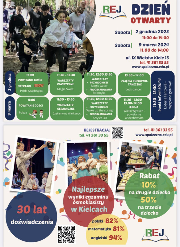 REKRUTACJA DO PRZEDSZKOLA i KLAS PIERWSZYCH !!!