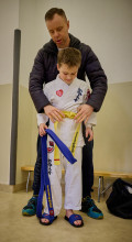 Pokaz karate podczas Finału WOŚP