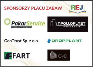 Podziękowania dla sponsorów nowego placu zabaw
