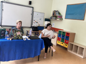 Spotkanie autorskie z  Panią Eweliną Włodarczyk