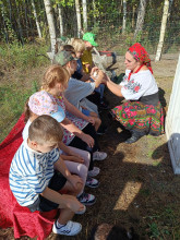 Klasa 1a w gospodarstwie „Głuchowskie Specjały”!